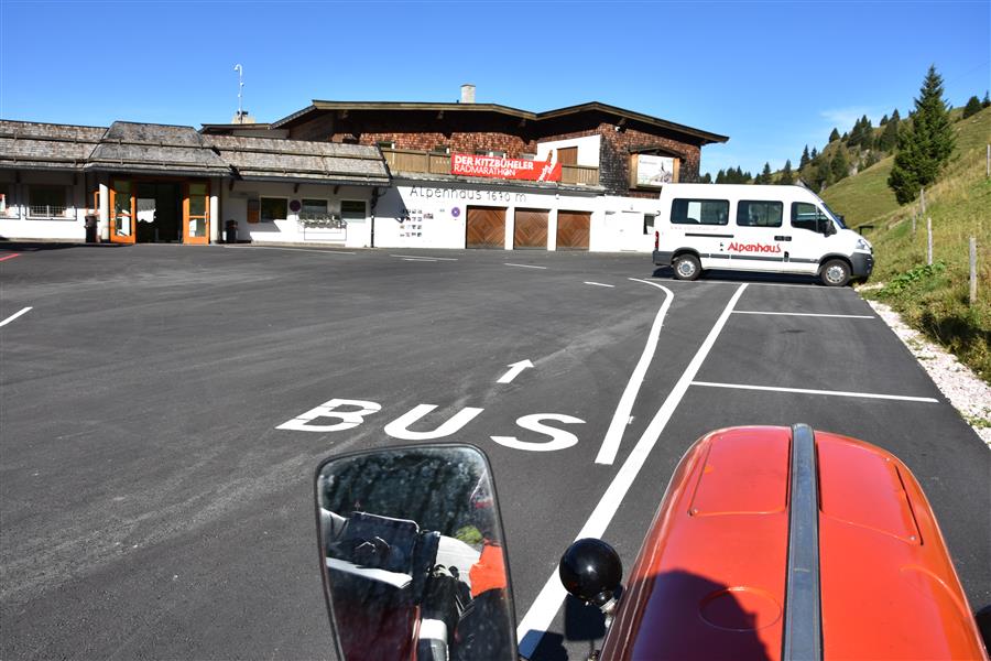 Ankunft beim Alpenhaus 1670m