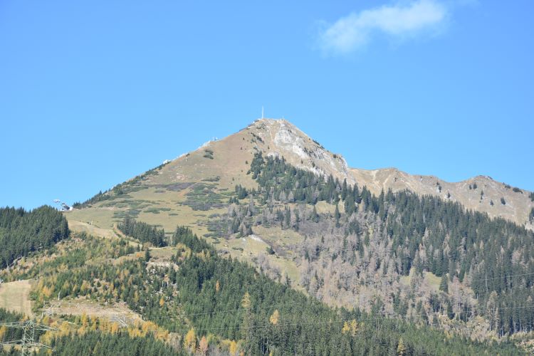 Präbichl Passhöhe blick zum Polster