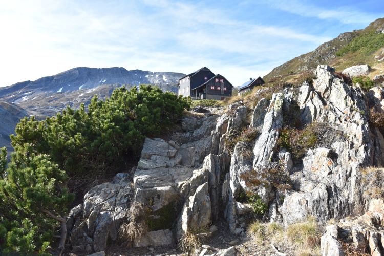 Aufstieg zur Ignaz Mattis Hütte