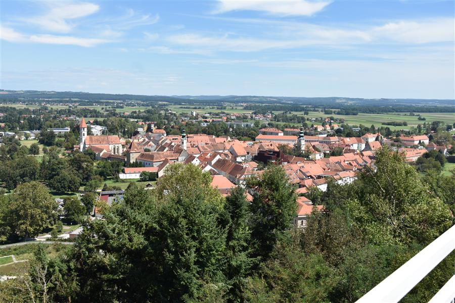 Blick auf die Stadt Bad Radkersburg